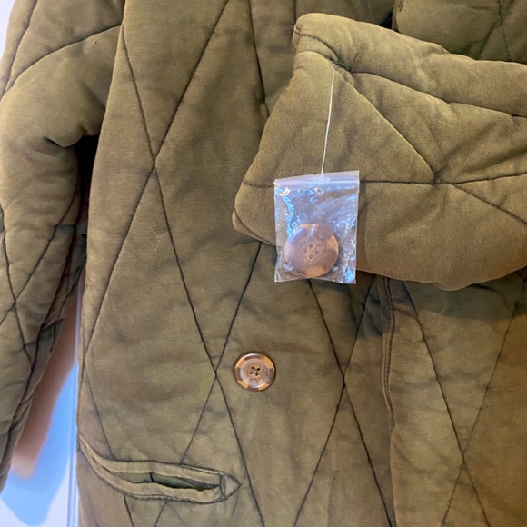 Brand New Free People Quilted Coat - Picture 3 of 4